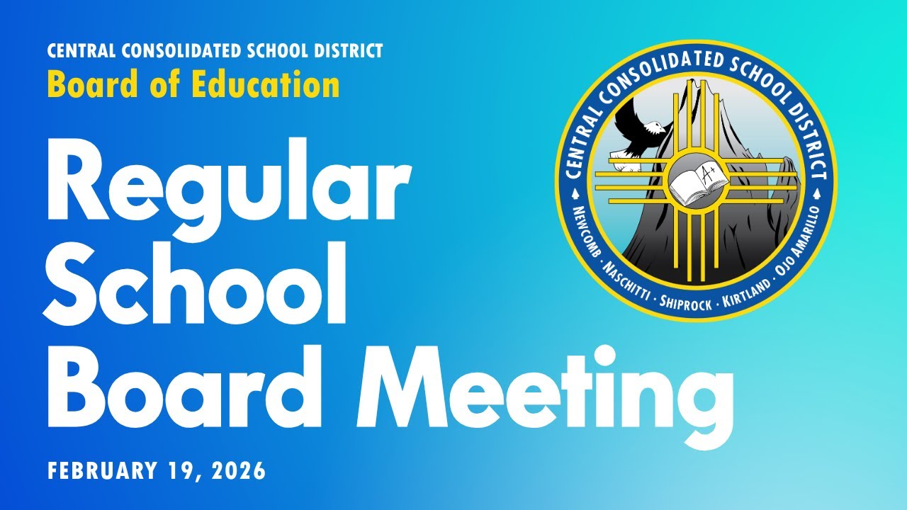 Regular School Board Meeting: February 19, 2026