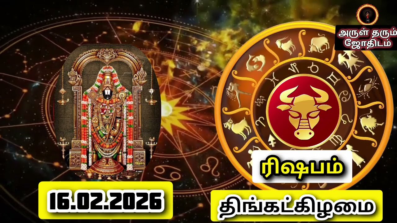 16.02.26 திங்கட்கிழமை இன்றைய ராசிபலன் ஜோதிடம்|நல்ல காலம் பிறக்குது#trending  #rasipalantoday