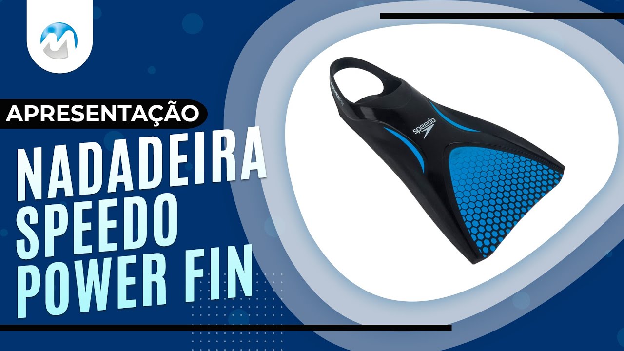 Nadadeira Nata&ccedil;&atilde;o Speedo Power Fin - An&aacute;lise R&aacute;pida