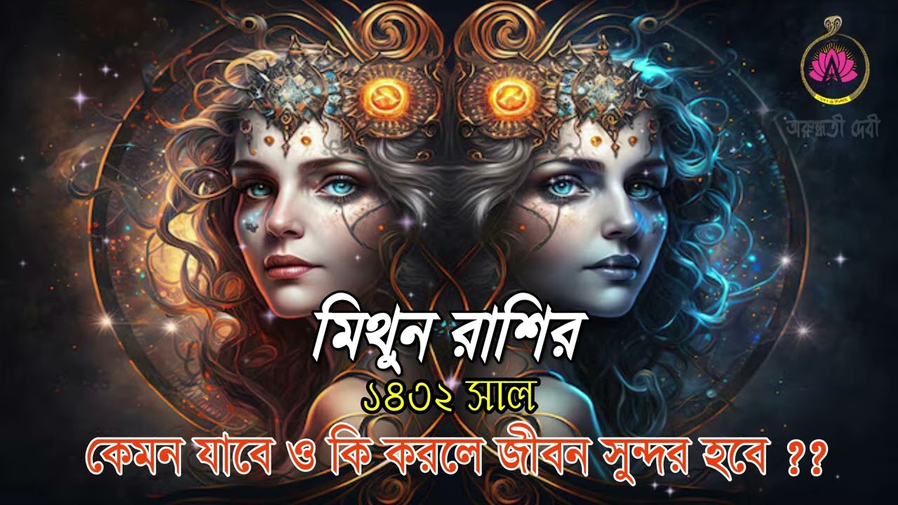 মিথুন রাশির ১৪৩২ সাল কেমন যাবে ওকি করলে জীবন সুন্দর হবে।অরুন্ধতী দেবী।