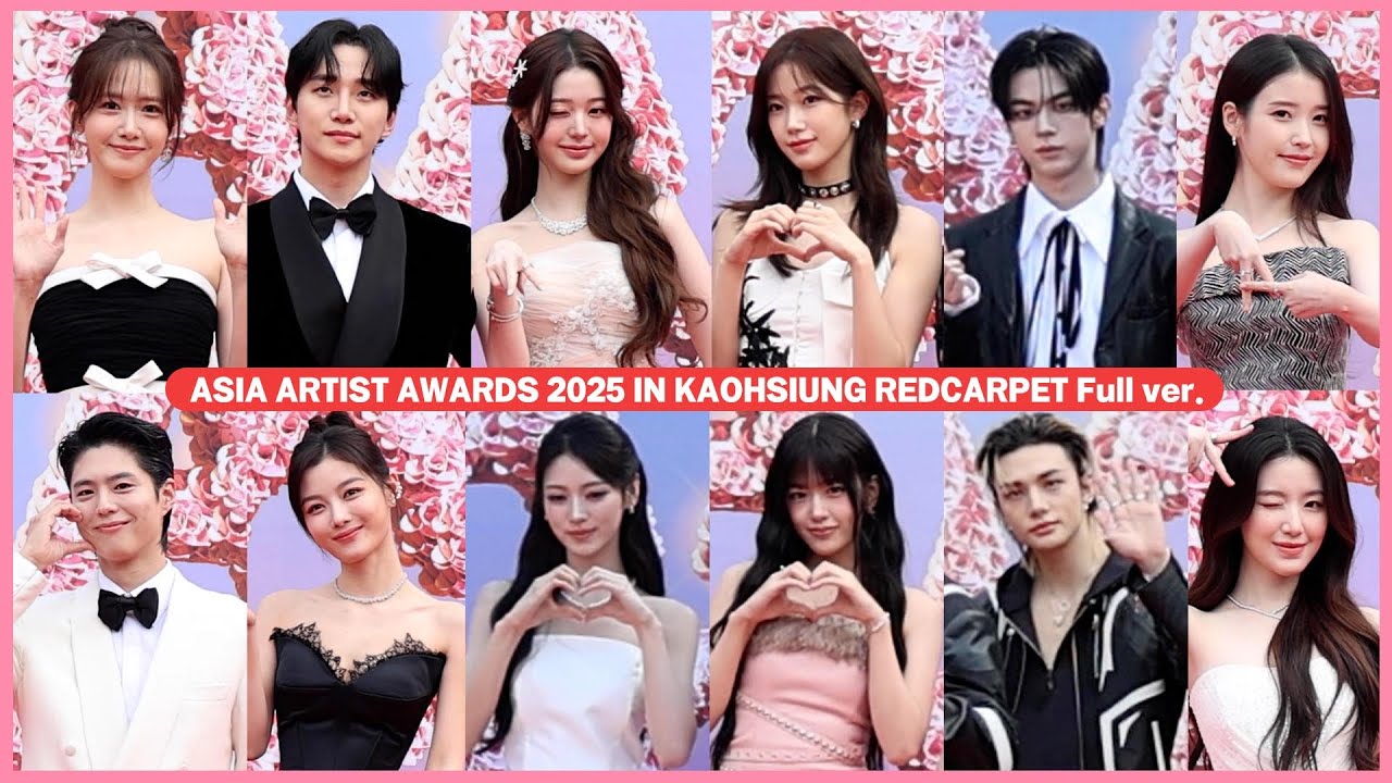 [#AAA2025] ASIA ARTIST AWARDS 2025 IN KAOHSIUNG REDCARPET Full ver.
