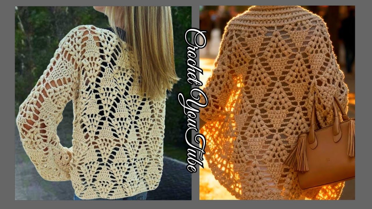 🧶 غرزة بلوزة // شال ترند ⚡2026 م #crochet  #handmade   / قناة #كروشيه_يوتيوب مع سهام البنهاوي ✨✨ 