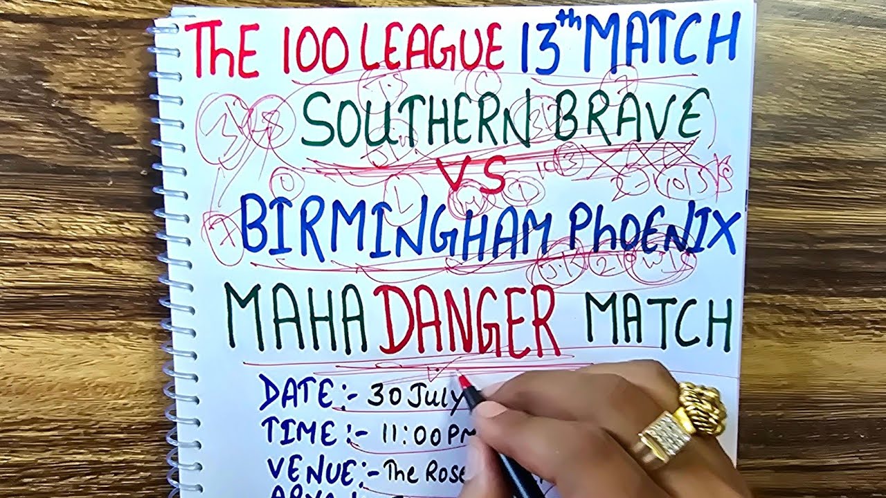 Southern brave vs Birmingham Phoenix match 13 match prediction | SOB vs BPH today Match Prediction 