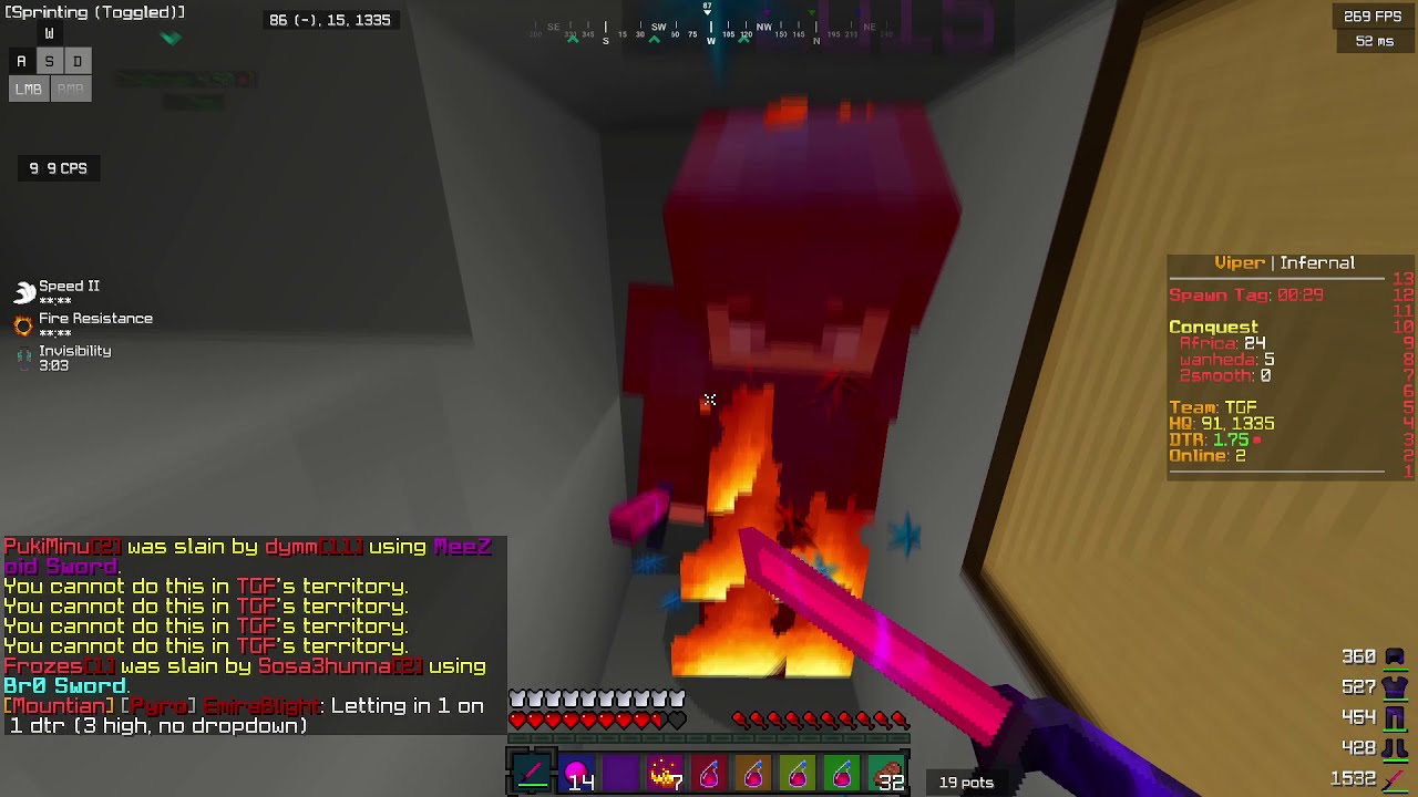 Prac warrior goes CRAZY on VIPER HCF