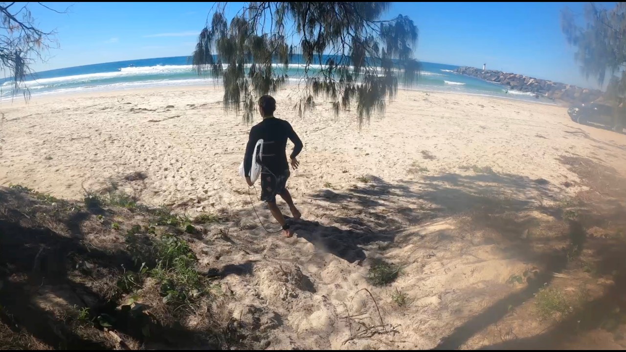 How to Paddle Over and Back From Surfing South Strad