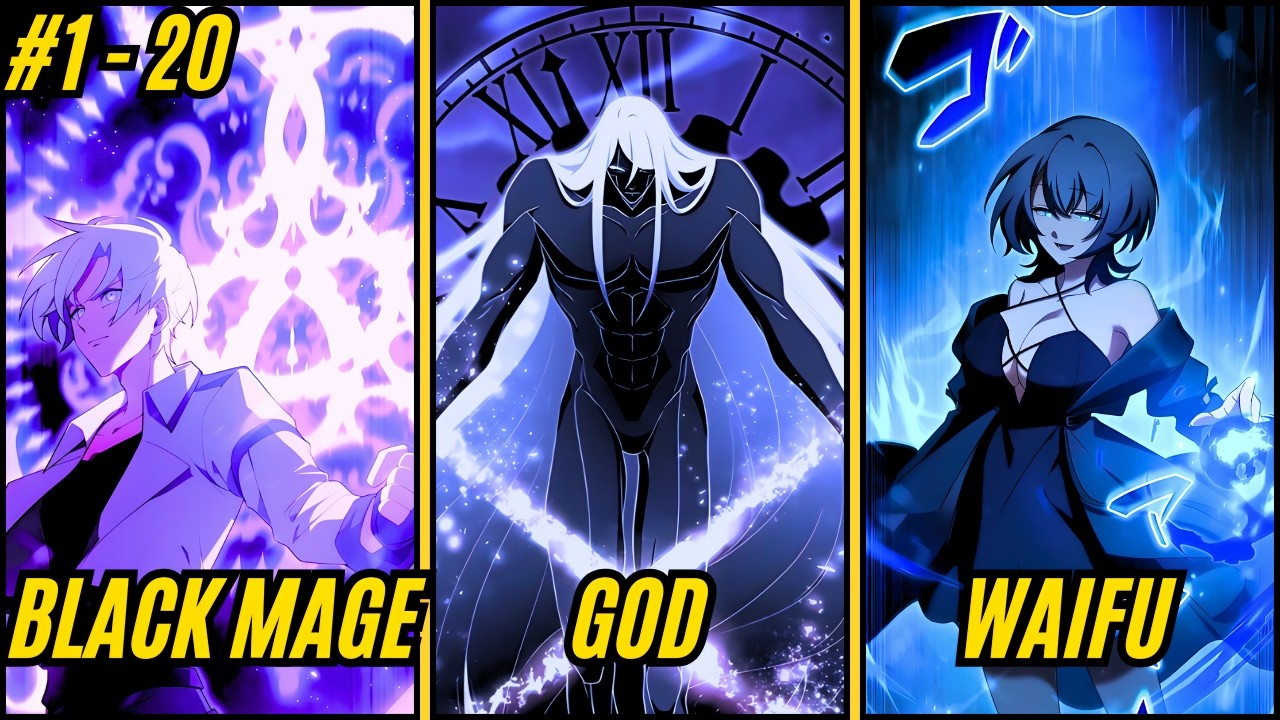 (1 - 20) Colorless Porter was Reborn as a Black Mage to get Revenge on God Of Time! - Manhwa Recap