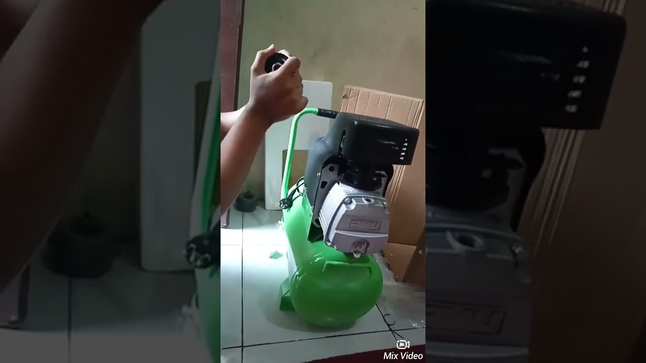 Unboxing kompresor Ryu RCp 100#automotif #kompresor #listrik #fypyoutube #reels #sorotanpublik