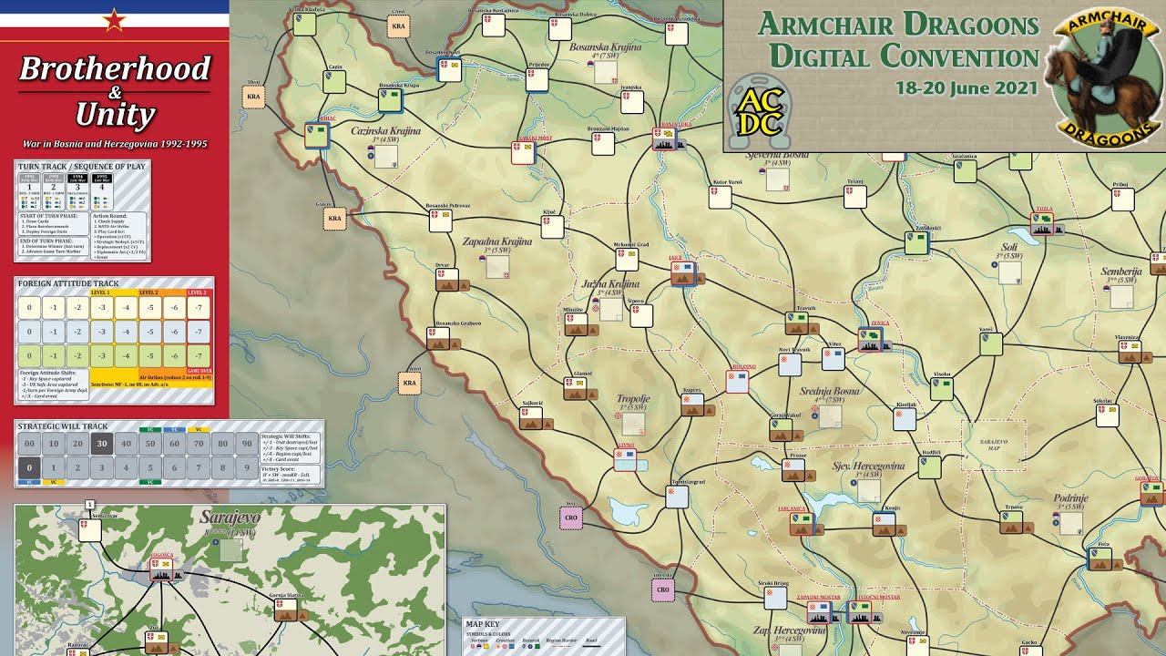 Brotherhood & Unity Demo (part 2) - Armchair Dragoons Digital Convention June 2021
