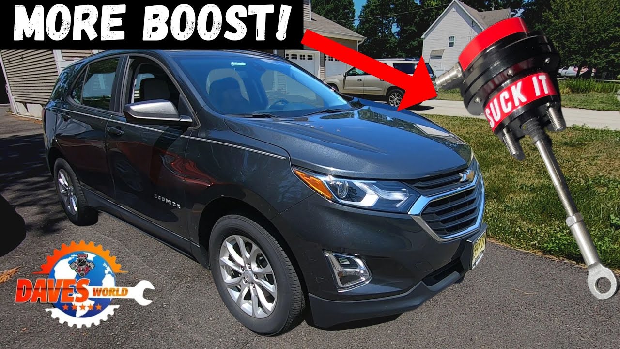 Equinox wastegate upgrade