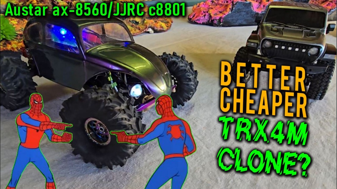 Austar ax-8560 (JJRC c8801) Unboxing, Review and Custom Build Breakdown - The Figeater Beetle