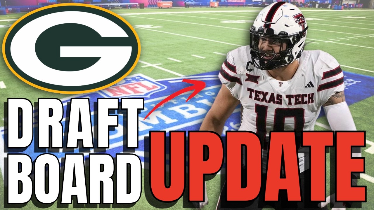 🏈 Packers Draft Board SHAKEN UP! These Prospects Just Jumped Into First Round Contention