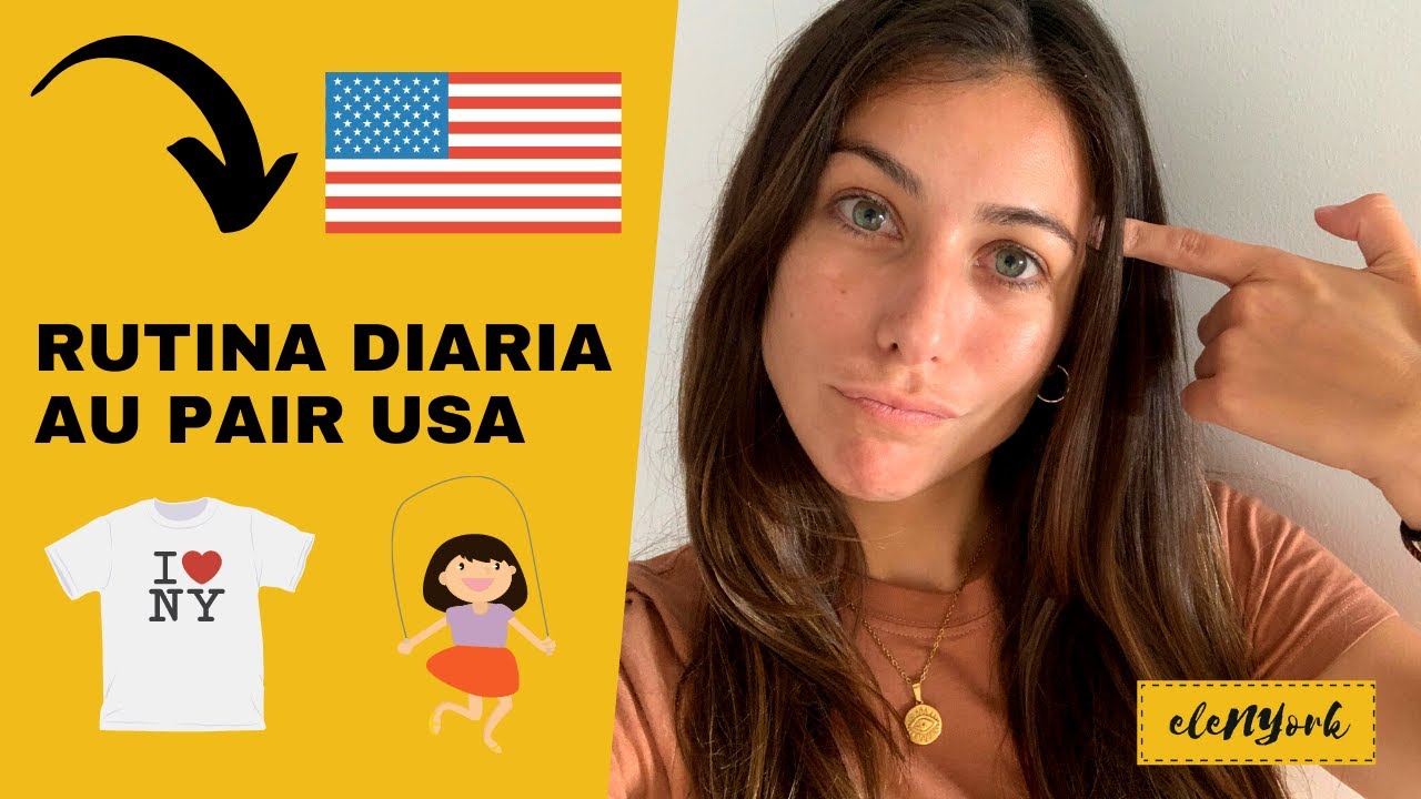 👉 UN DÍA como AU PAIR española en Estados Unidos 📍 | RUTINA DIARIA