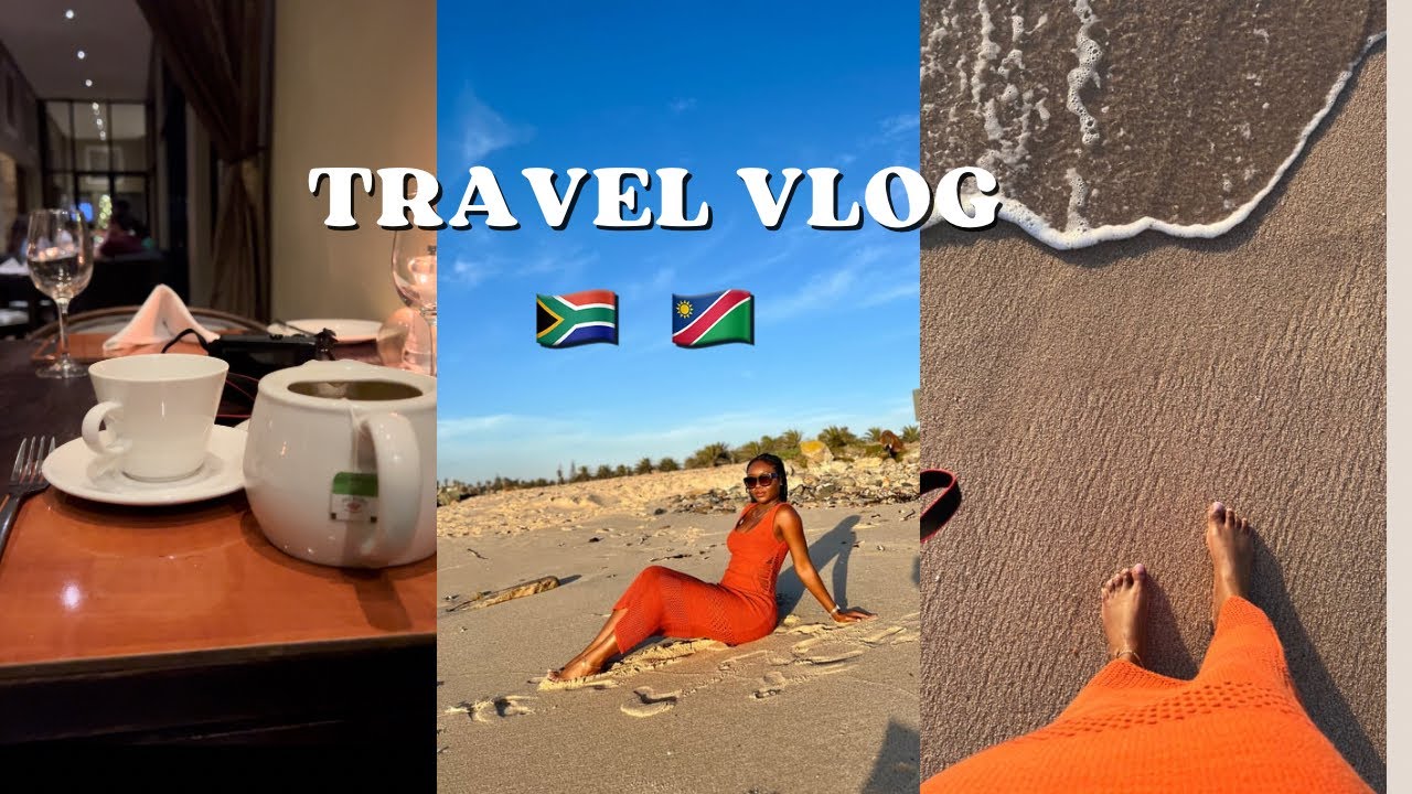 IN THE MOTHERLAND!! || One Night in Joburg+Chasing the Namibian Sunset in the Coast