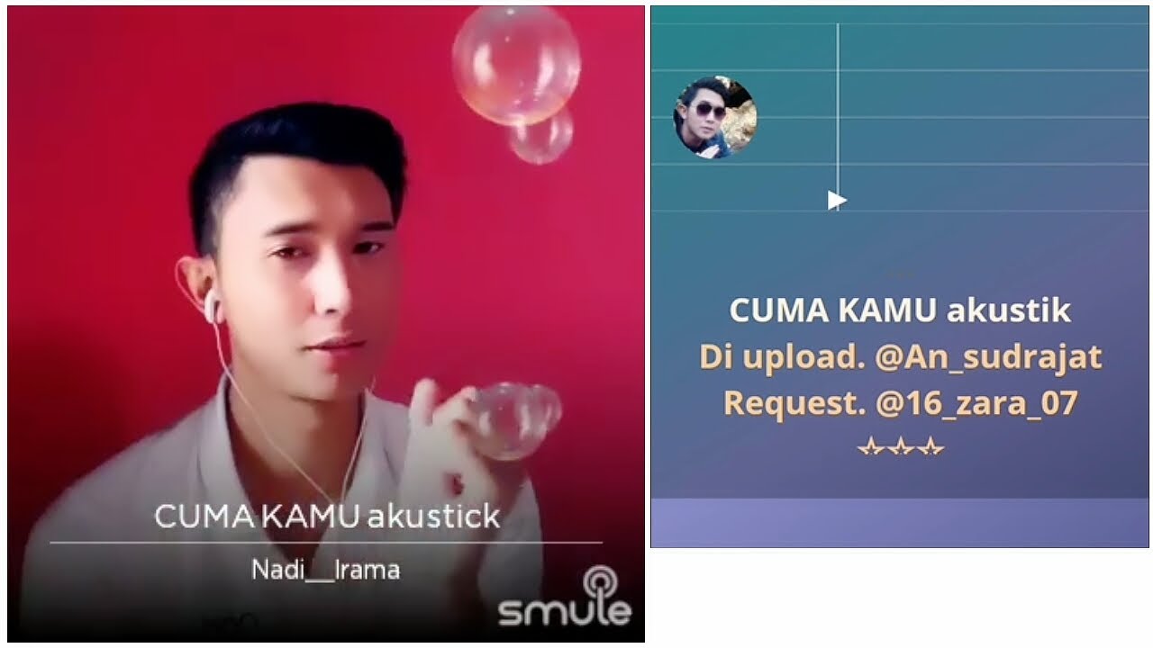 CUMA KAMU // KARAOKE DUET // NO VOCAL CEWEK // ACOUSTIC
