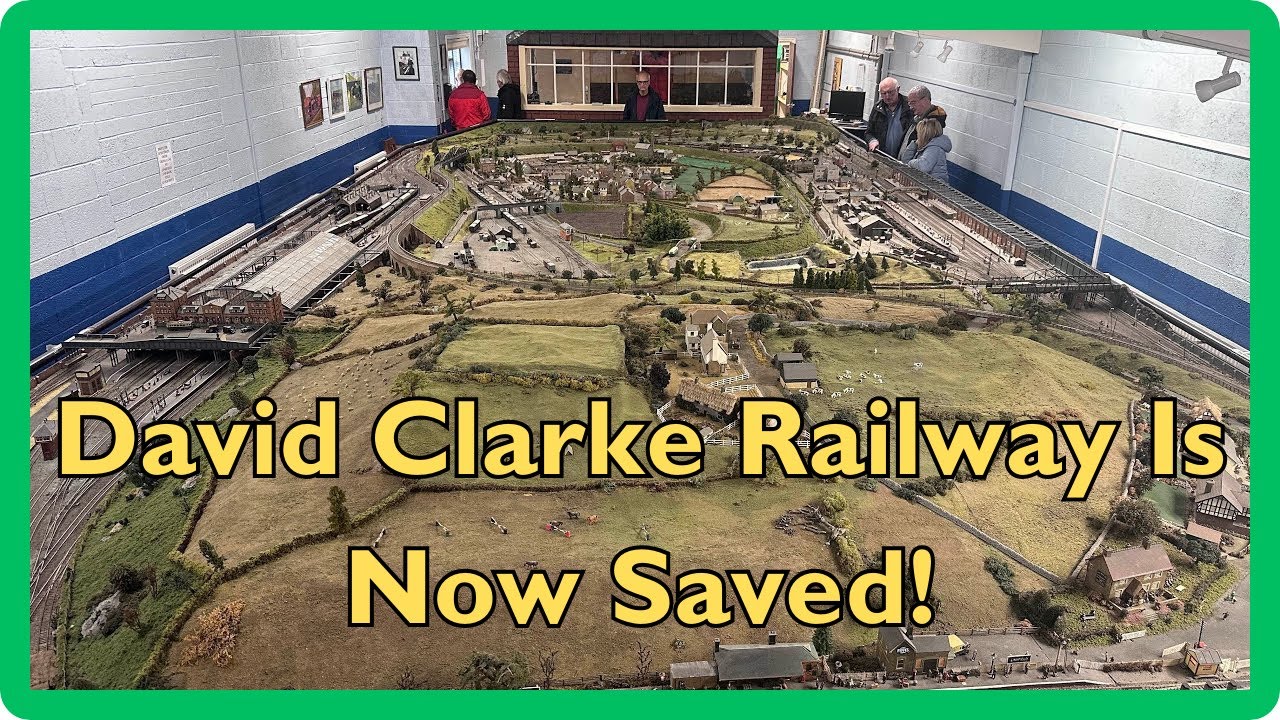 The David Clarke Model Railway is now Saved!
