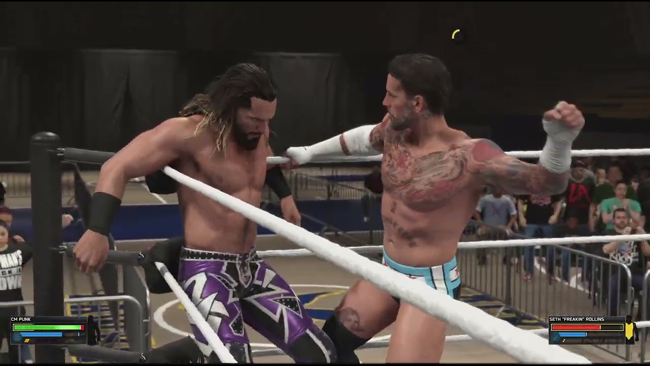 WWE 2K26: Сет Роллинс против Си Эм Панка. Мой GM.
