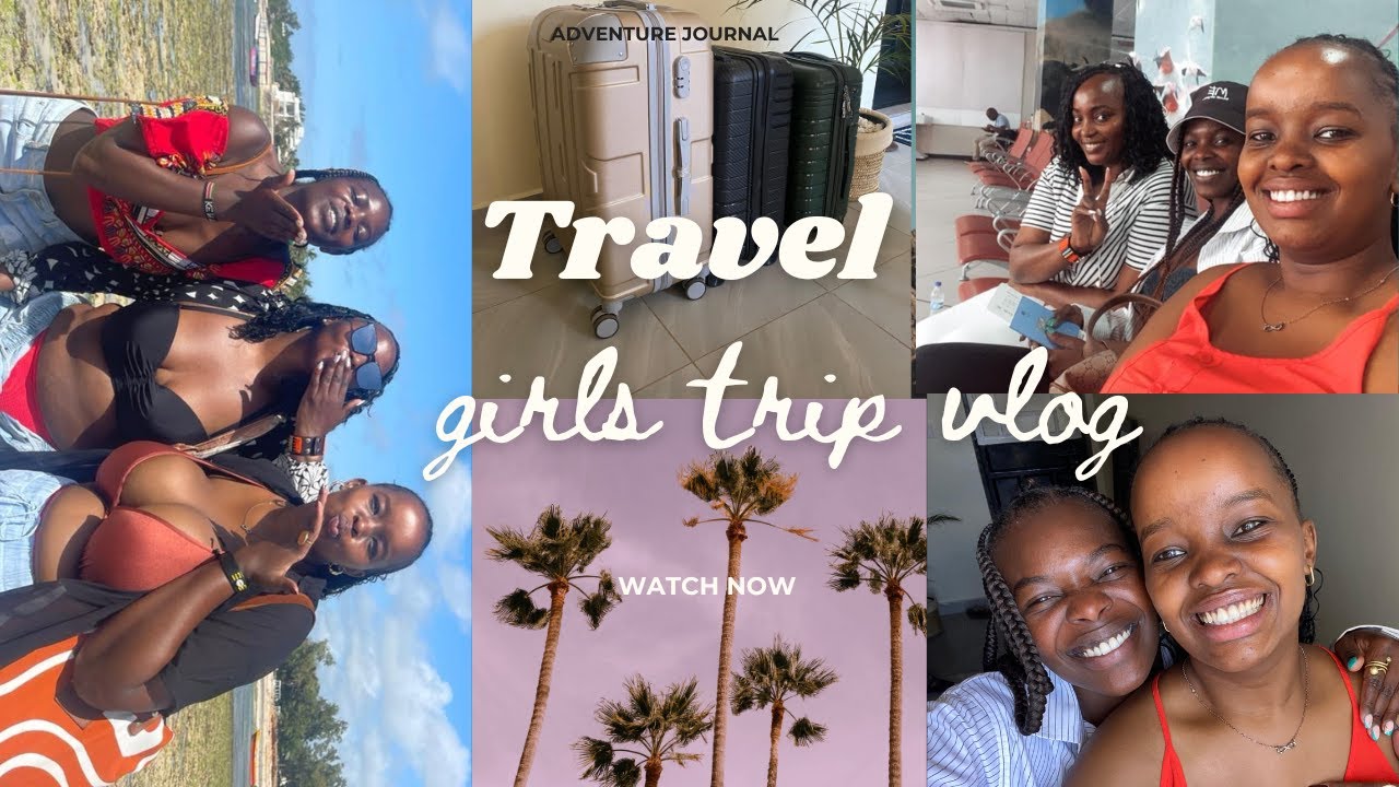 FIRST FLIGHT ✈️ GIRLS TRIP / Travel Day to Malindi