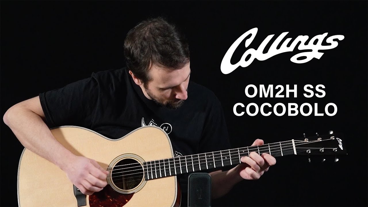 Acoustic Music Works - Collings OM2H Short Scale, Sitka, Cocobolo