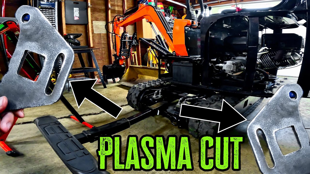 Drive Motor Guard Install (& Build) on my AGT QH12R Chinese Mini Excavator