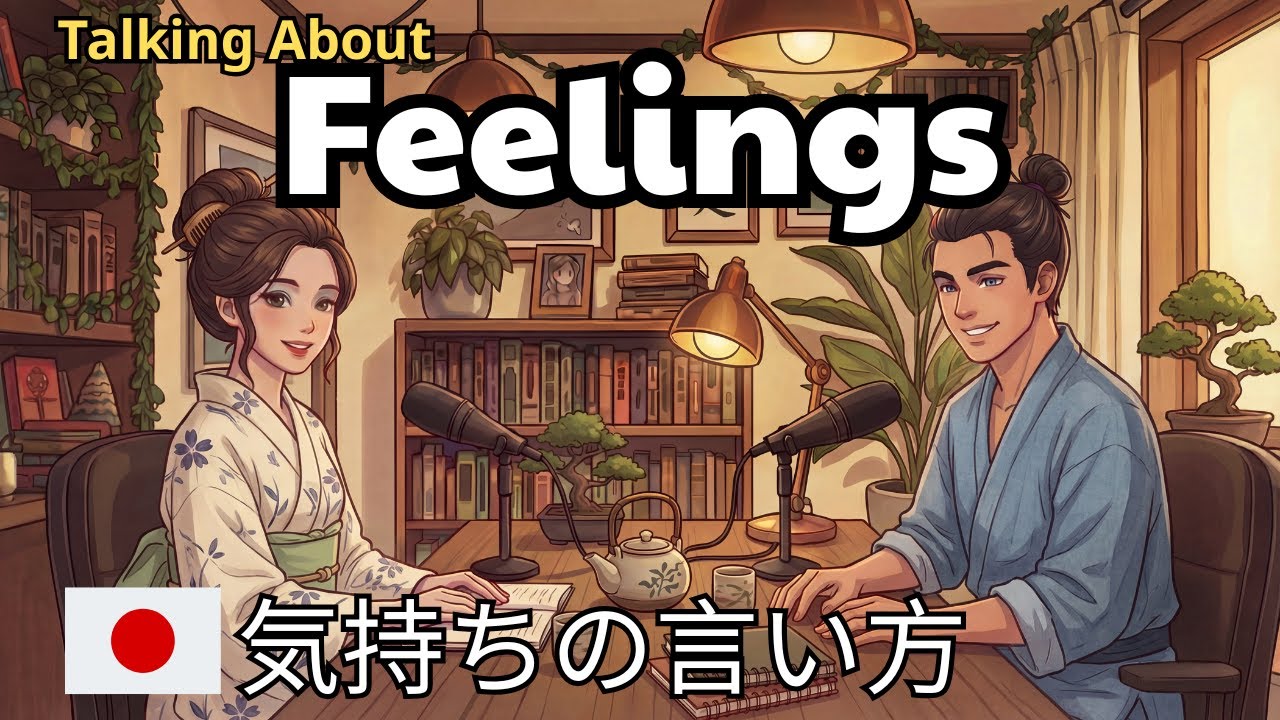How to Talk About Your Feelings in Japanese｜日本語で気持ちを話す