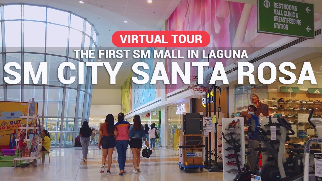 SM City Santa Rosa Laguna | Mall Walking Tour | Philippines | 4K