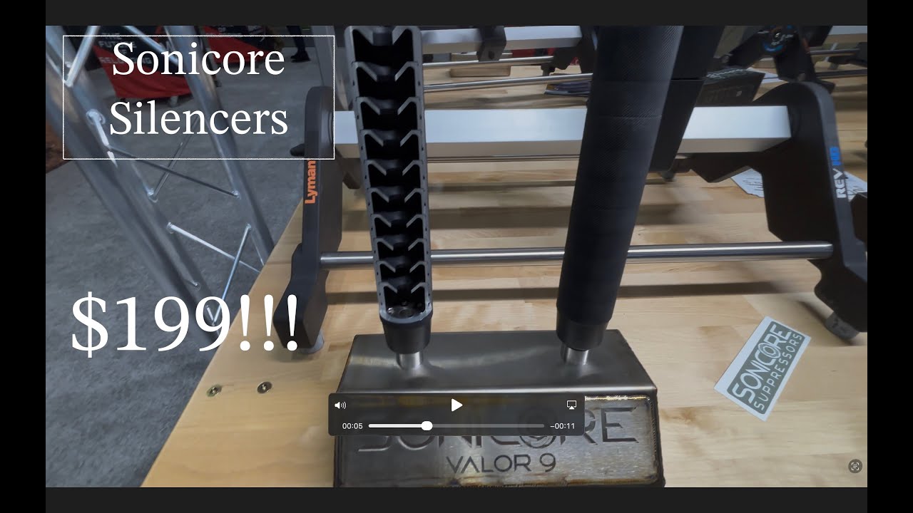 Sonicore Silencers | Silencer for $199 !!! #shotshow2026