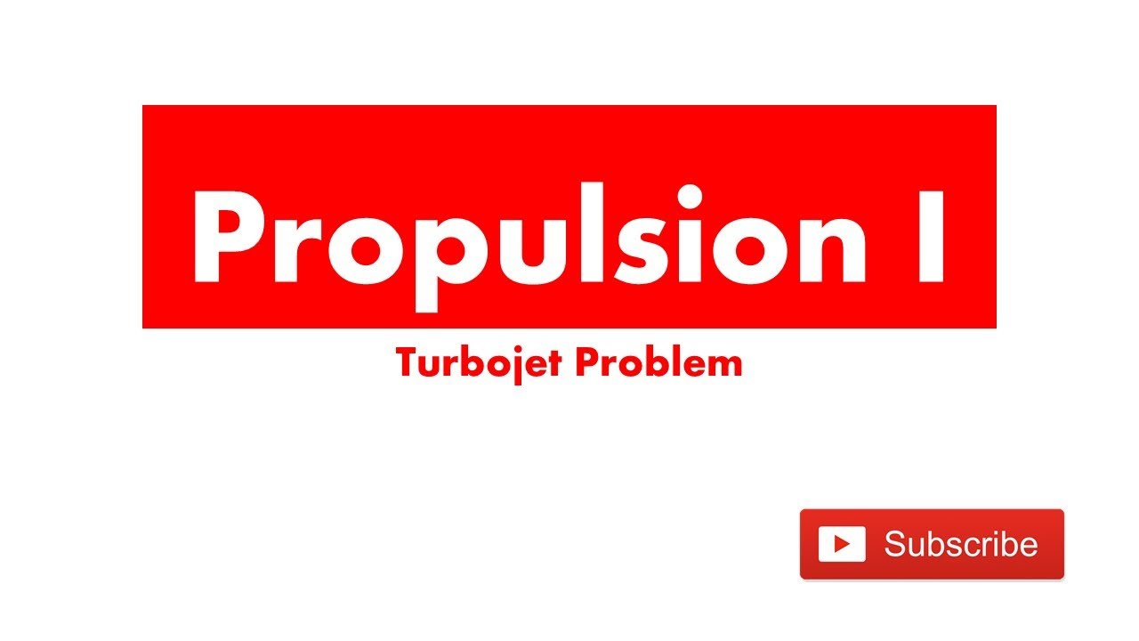 Turbojet Problem | Propulsion-I | Engineering in Tamil | Aeronautical Engineering