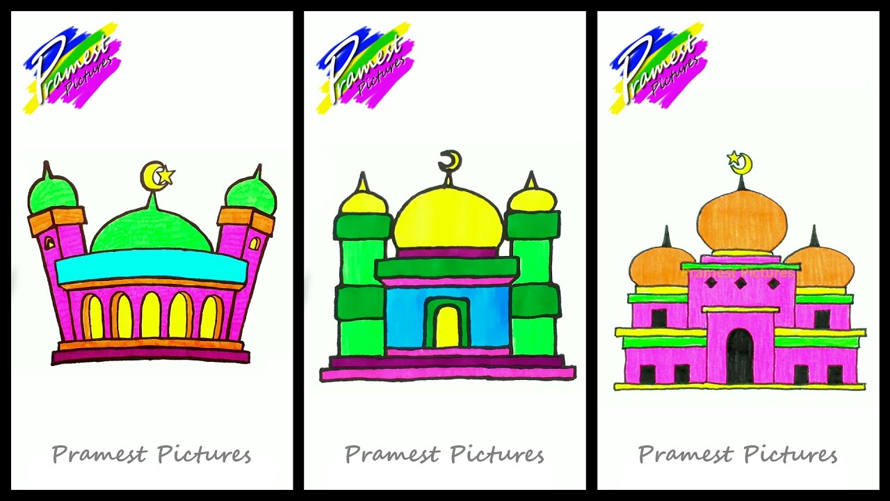 Menggambar Masjid