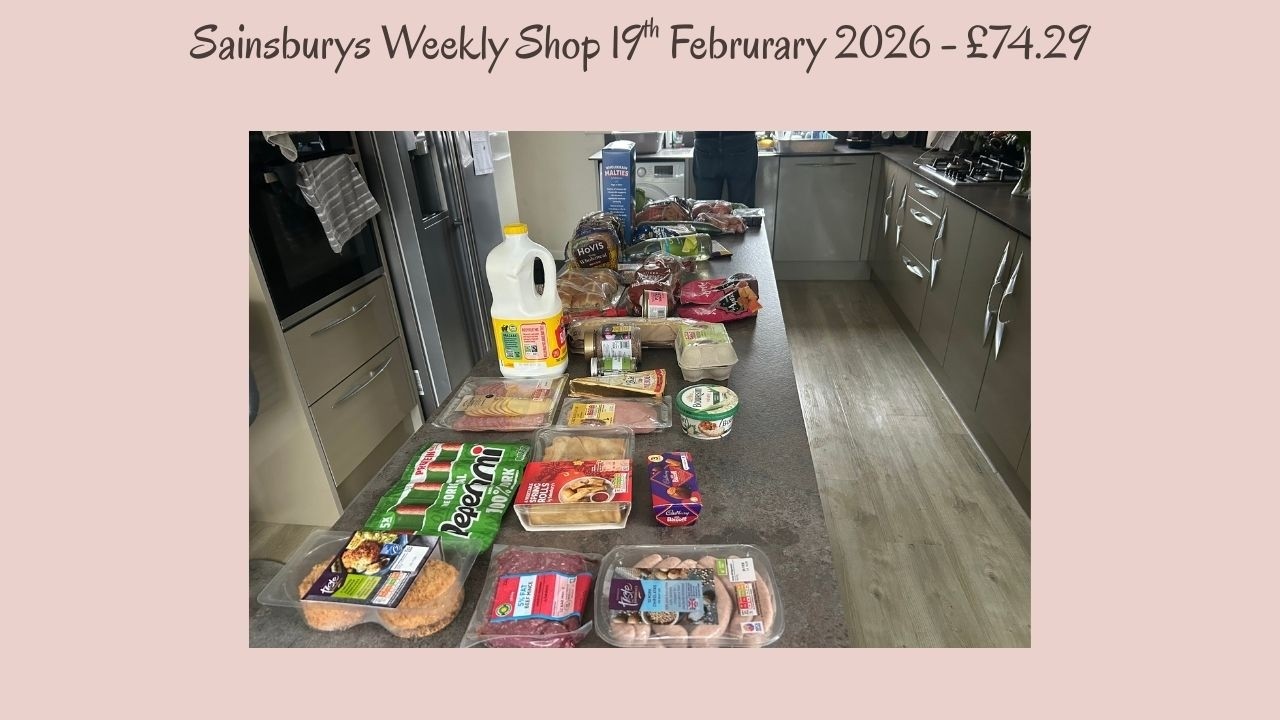 Sainsburys Weekly Shop 19th February 2026