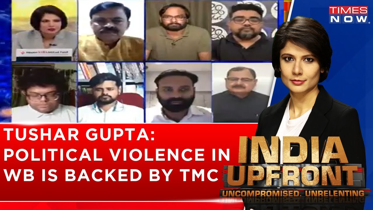 Cong Cadre Killed In Bengal Poll Violence | Panelist Tushar Gupta Questions Rahul Gandhi's Silence