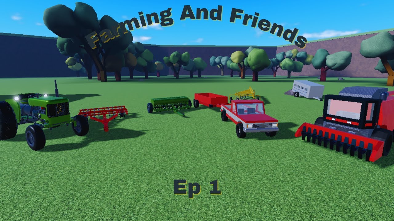 Создание собственной фермы - Фермерство и друзья (Roblox)