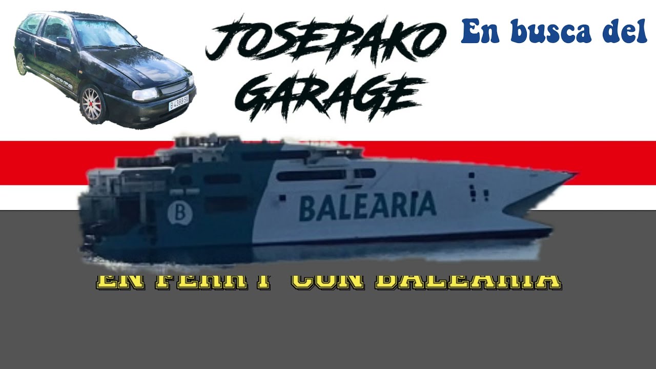 Trayecto de Menorca  a Mallorca en ferry con Balearia. En busca del Ibiza Cupra de 600 euros.