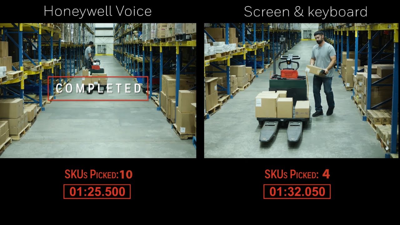 Picking vocale in magazzino: Honeywell Voice Solutions