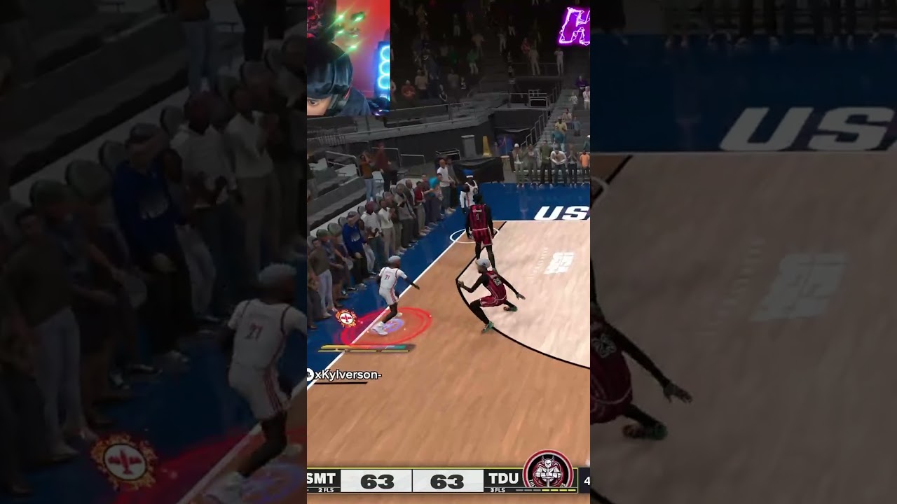 Победный бросок в игре с призом в размере 3500 долларов (NBA 2K25 Pro-Am &mdash; финал сборной США)