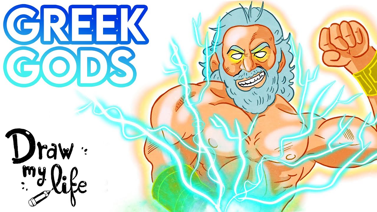 The GREEK GODS of OLYMPUS | Draw My Life