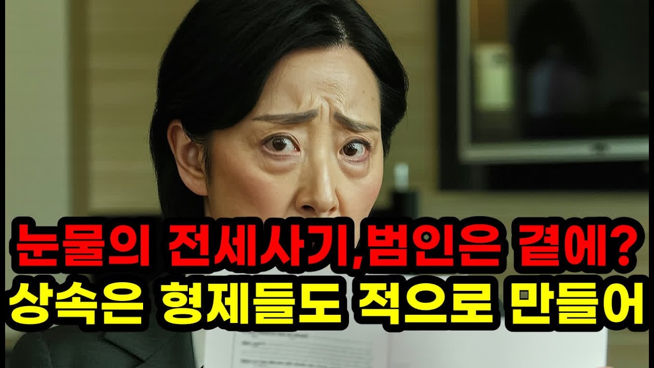 속고 속이는 가족의 함정, 전세피해의 고백 | 달빛 인생극장