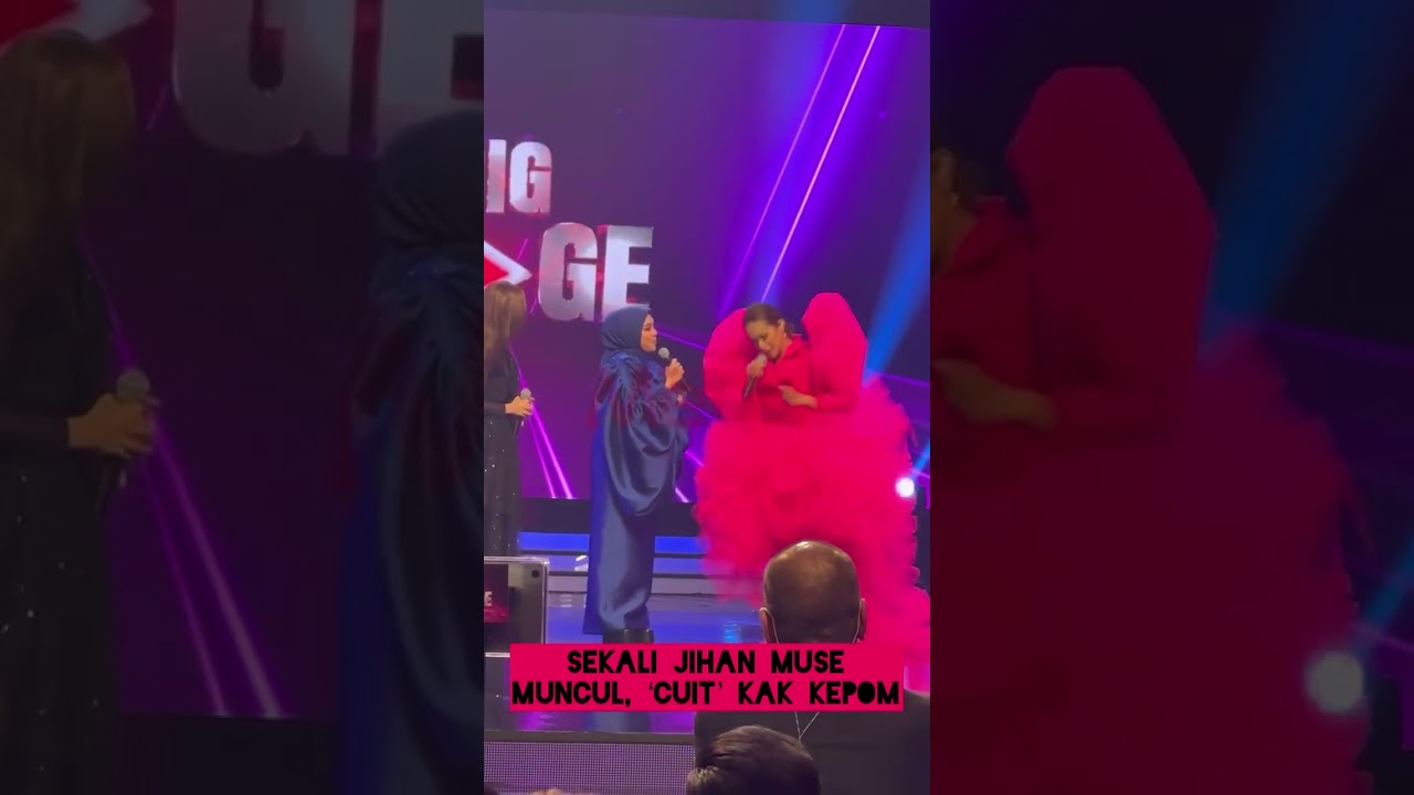 Buat yang rindukan Jihan Muse muncul ‘live’ atas pentas, sekali she ialah Presiden Netizen!