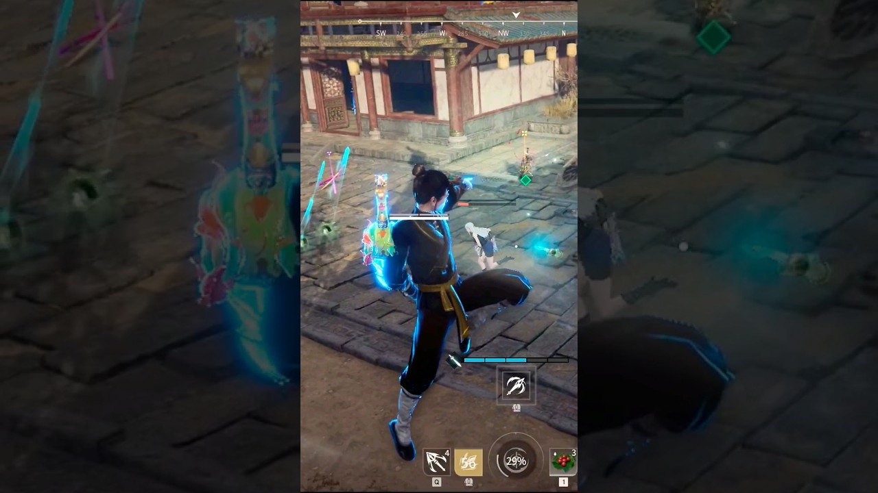 Wuchen🗡️ Characters Skill😱Naraka Bladepoint#shorts#short#shortsfeed#narakabladepoint