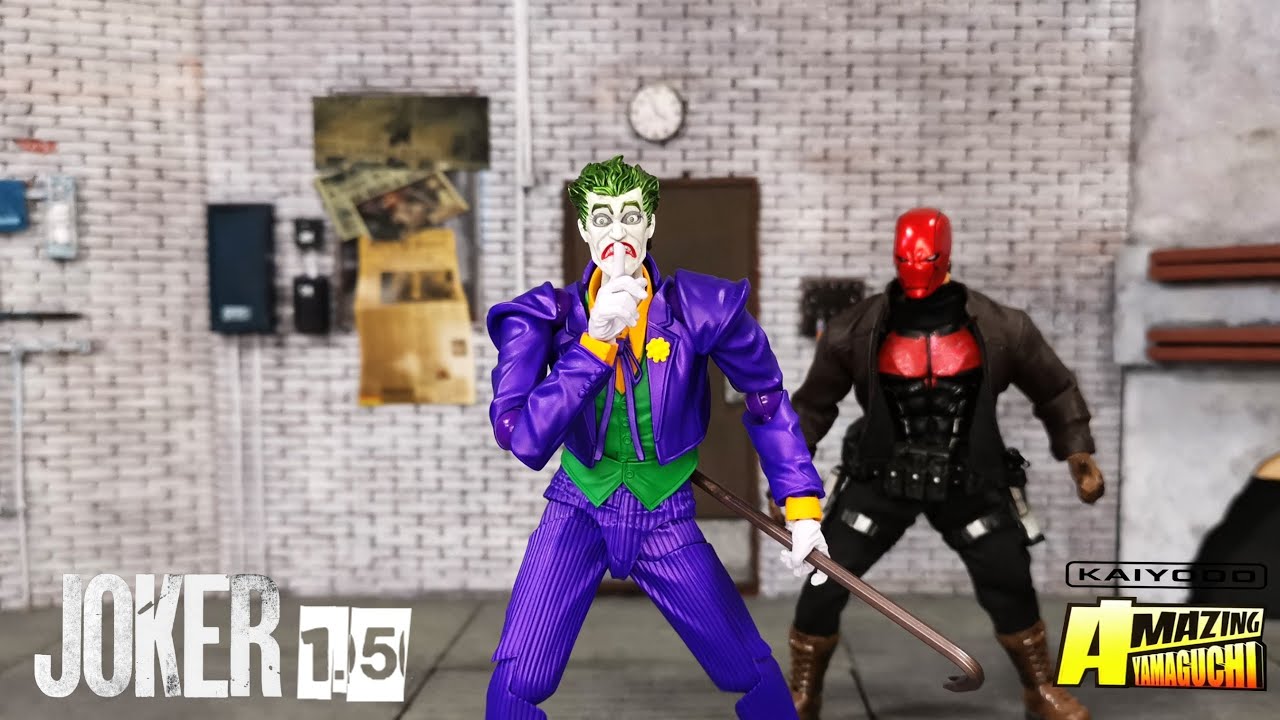 Amazing Yamaguchi The Joker 1.5 REVOLTECH 1/12 action figure Unboxing & REVIEW 