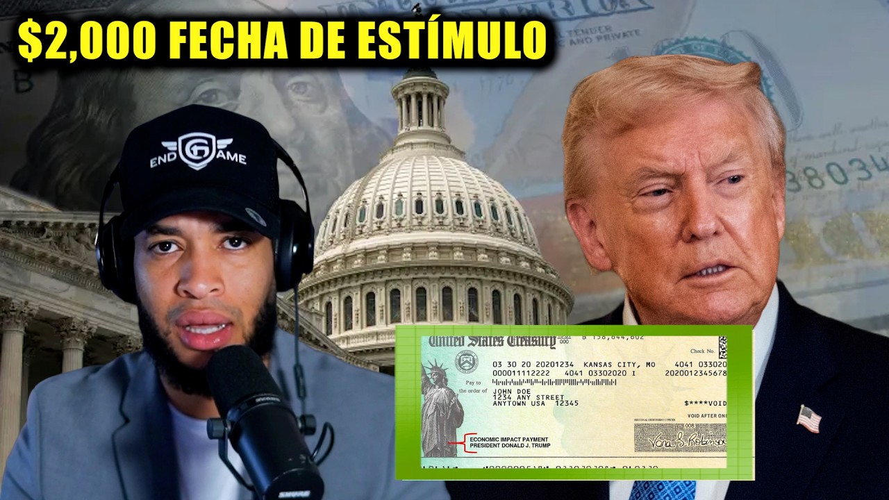 $2,000 de Estímulo, la respuesta de Trump