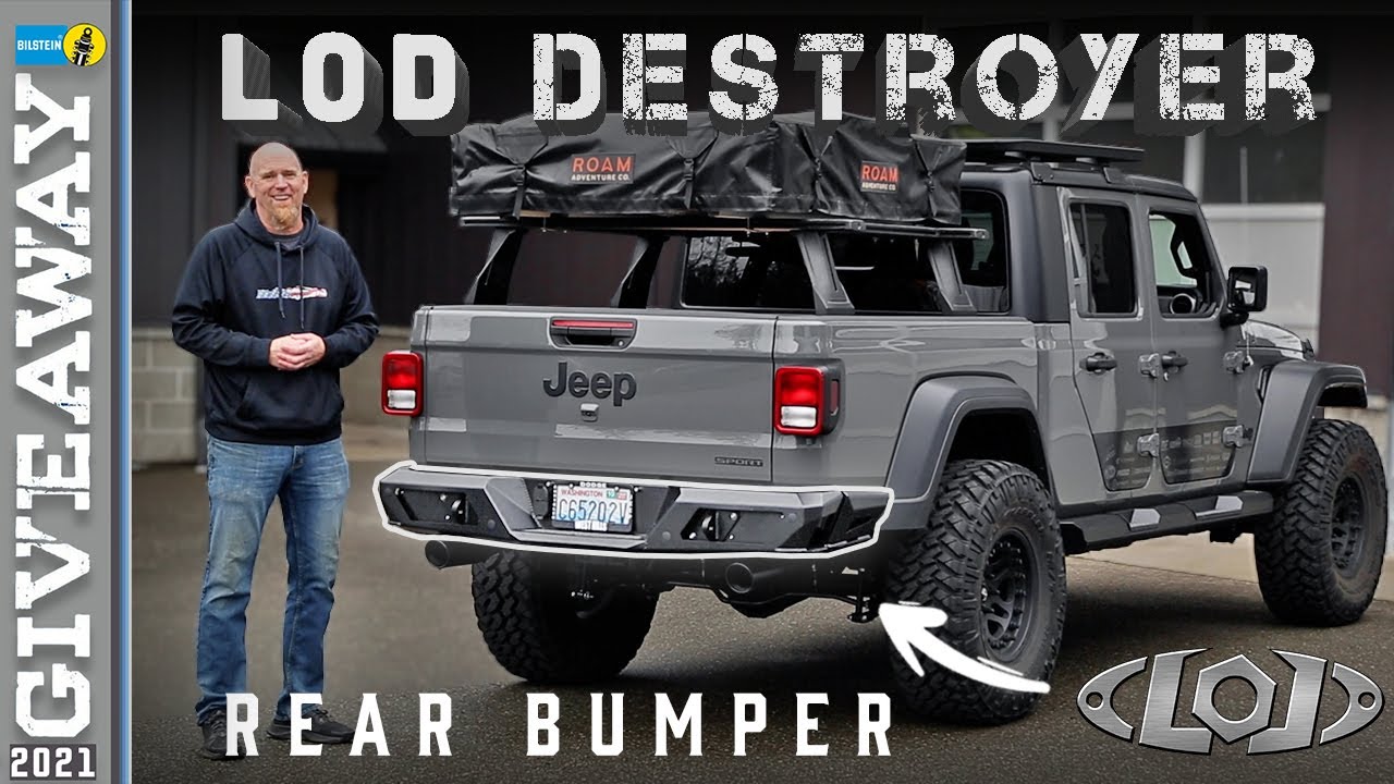 Задний бампер своими руками из серии LoD Destroyer — Jeep Gladiator