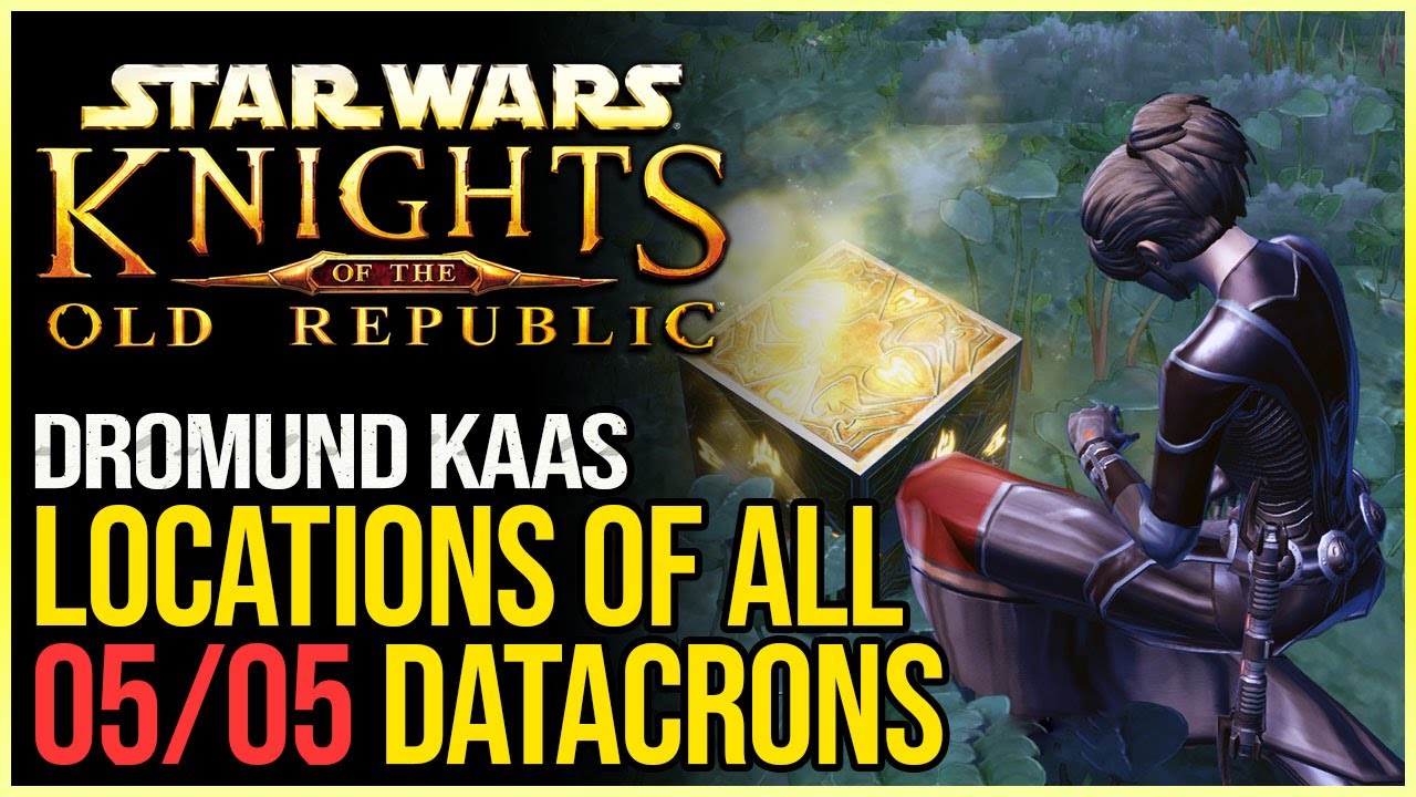 All Dromund Kaas Datacrons The Old Republic