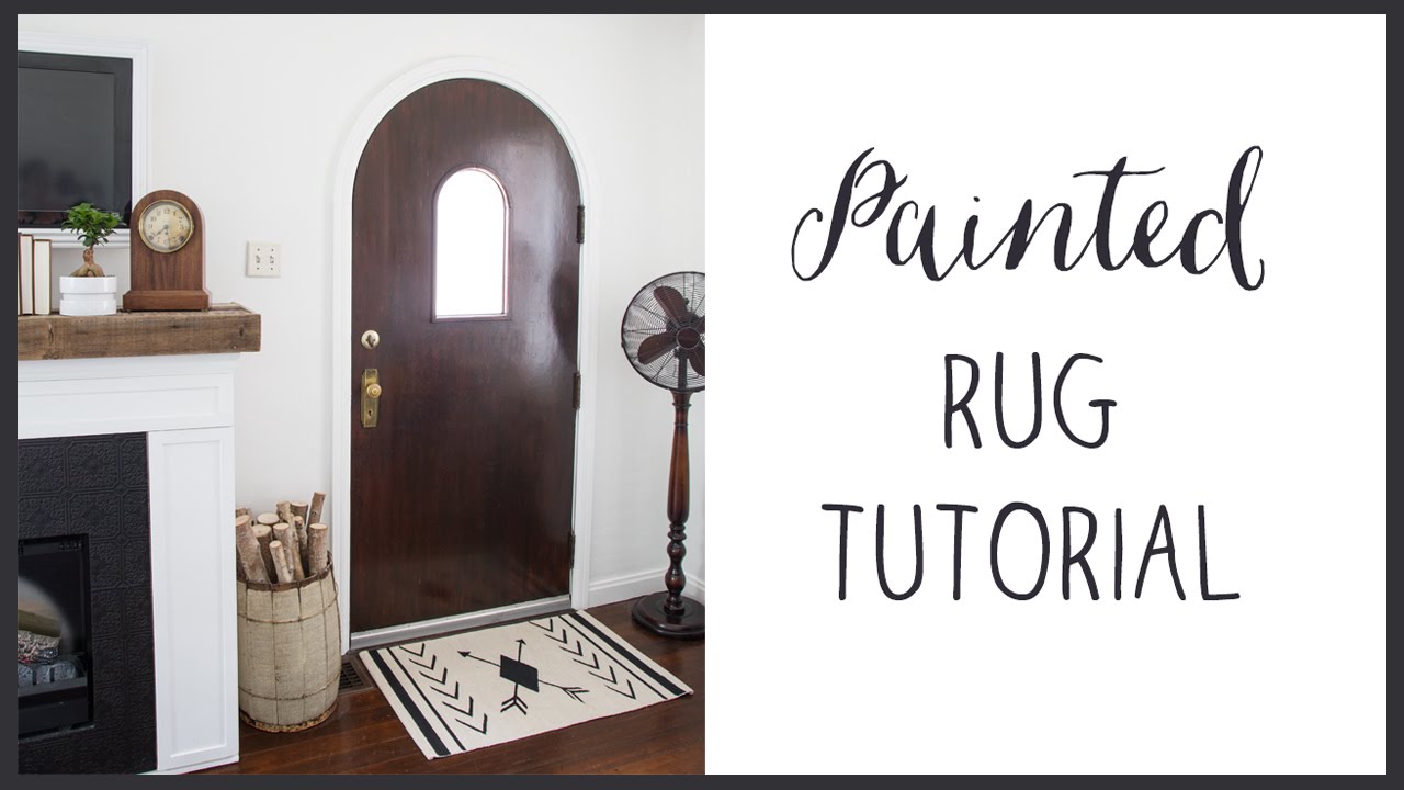 How To Paint A Rug