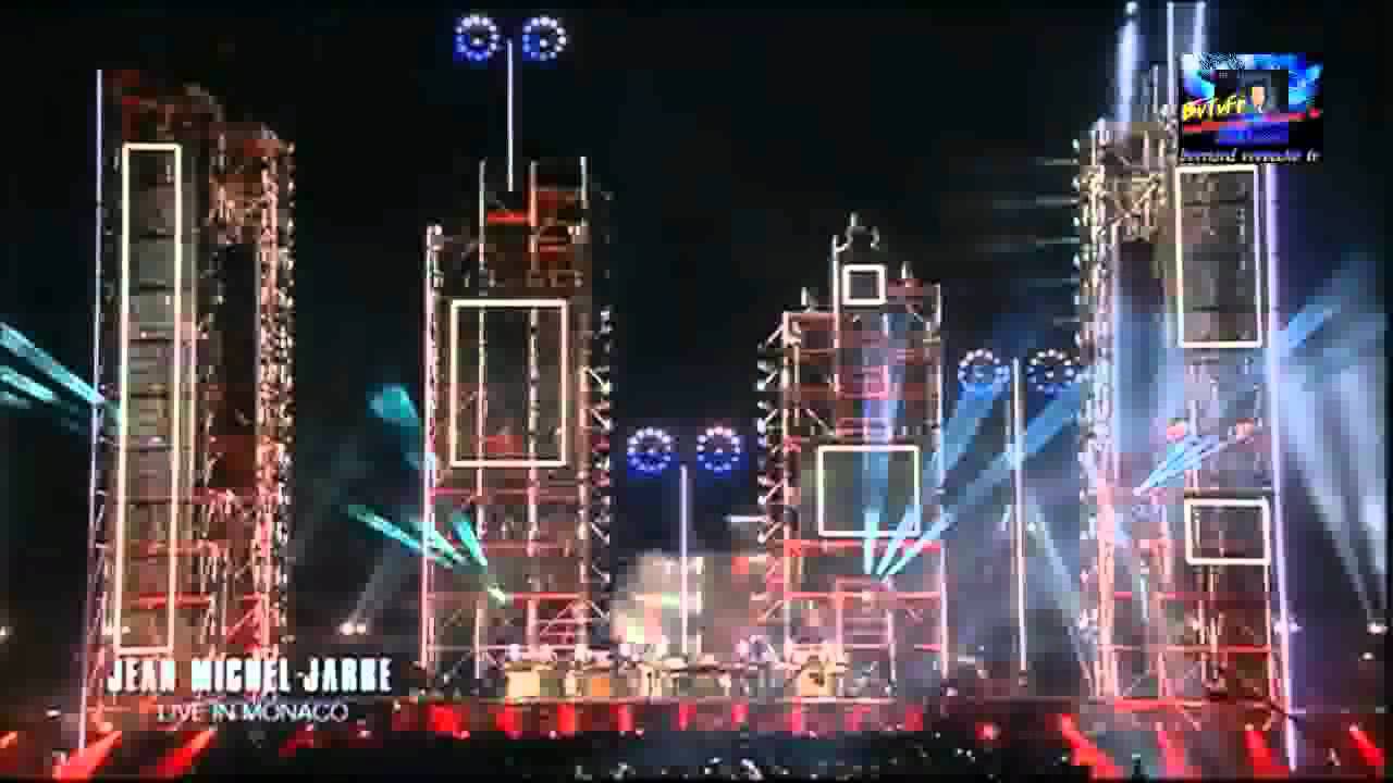 Jean-Michel Jarre - Live in Monaco 01-07-2011 HD ( clip hd stereo )