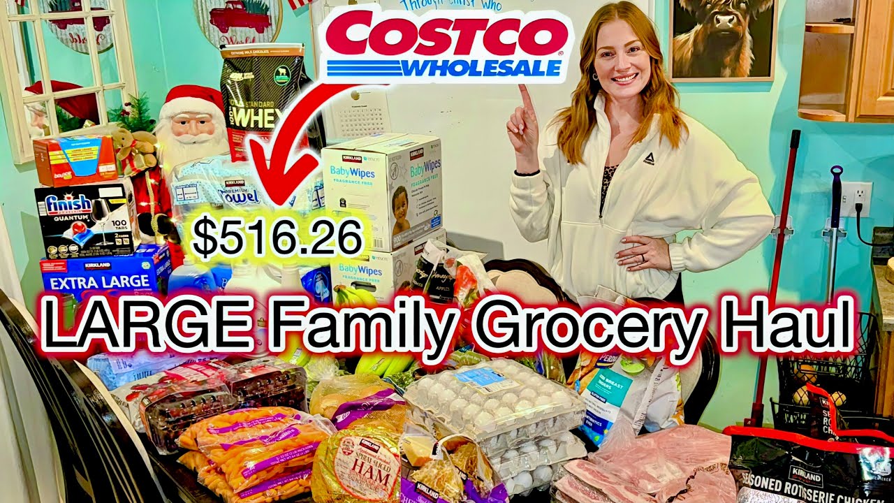 Большая закупка продуктов в Costco | My FullHouse GroceryHul