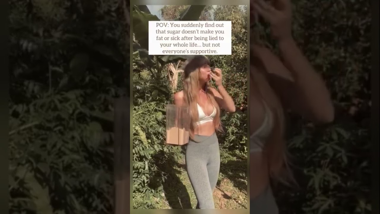 When you discover SUGAR is healthy&hellip;