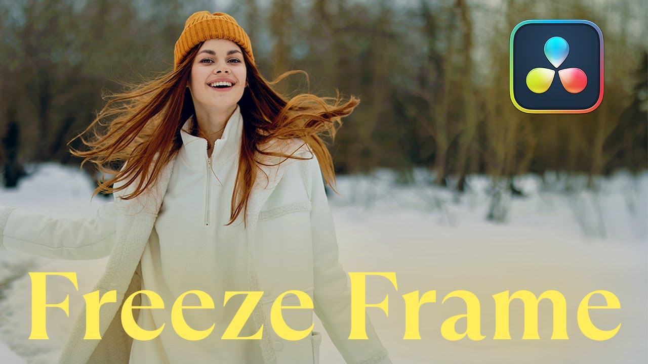 How to freeze frame in Davinci Resolve