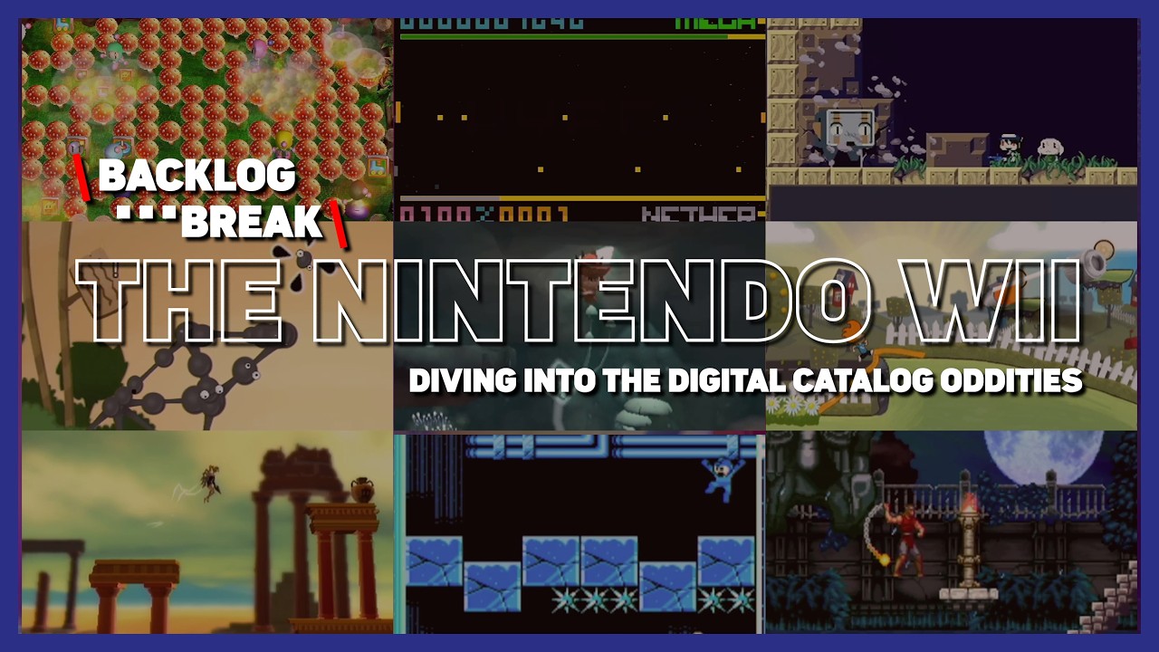 Replaying the catalog of digital games on my Nintendo Wii