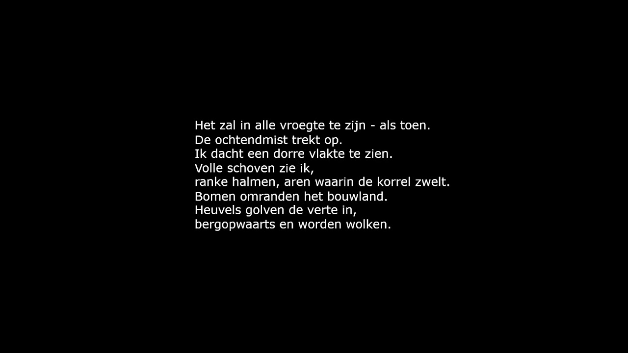 dan zal ik leven