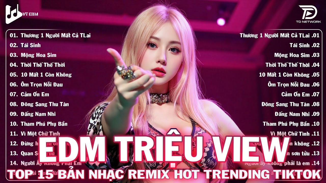 Thương Một Người... Remix ♫ BXH Nhạc Trẻ Remix Hay Nhất 2025 -Top 15 Bản EDM Hot Trend TRIỆU VIEW